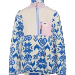 Kari traa Vintertøj|Beklædning-Rothe Half-Zip Fleecetrøje Dame  Sea