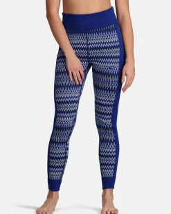 Kari traa Skitøj|Vintertøj-Silja Merinould Skiundertøjssæt Dame  Azure