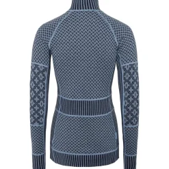 Kari traa Vintertøj|Skitøj-Smekker H/Z Merinould Skiundertøjssæt Dame, iris  Iris