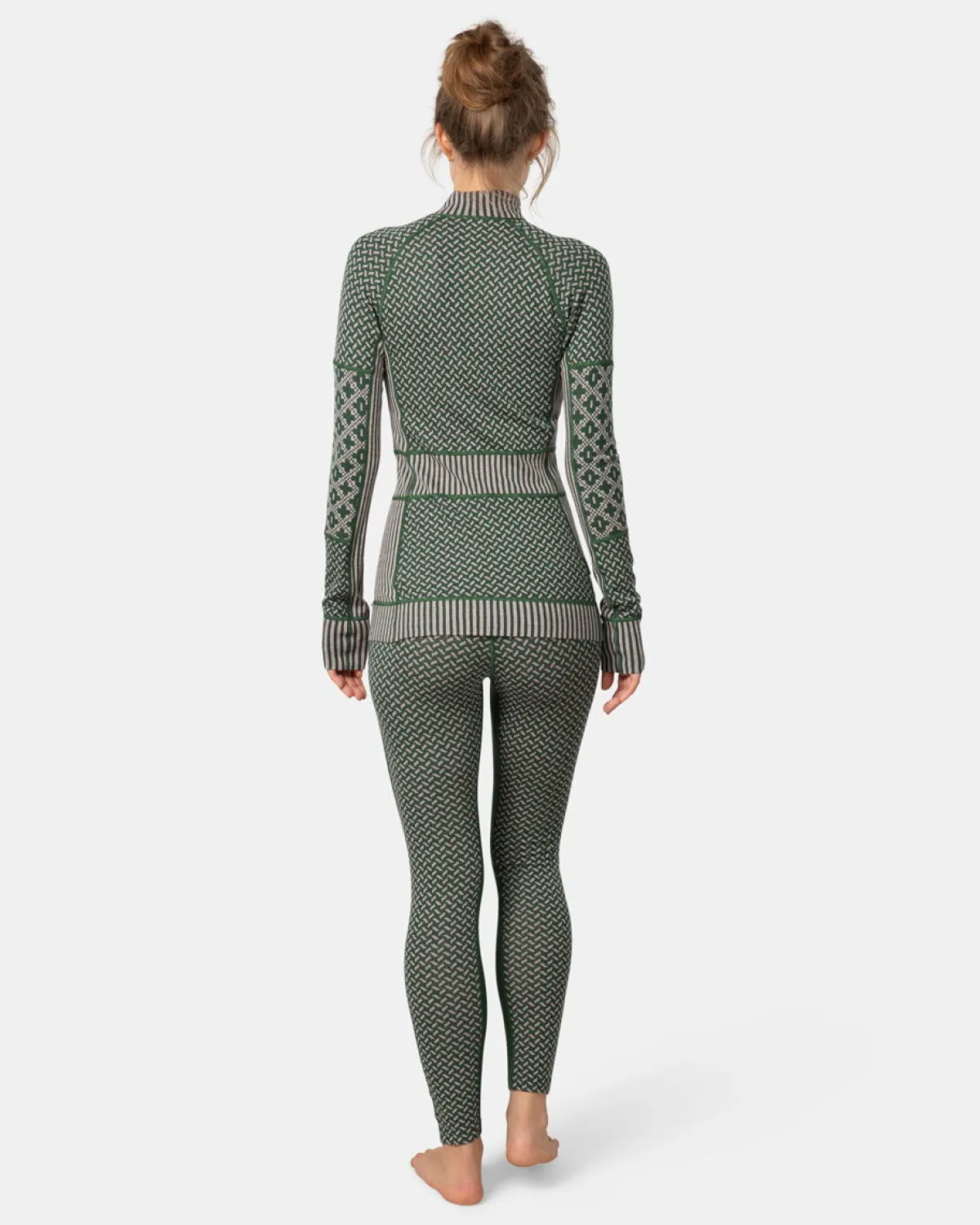 Kari traa Vintertøj|Skitøj-Smekker H/Z Merinould Skiundertøjssæt Dame, black Copy Black