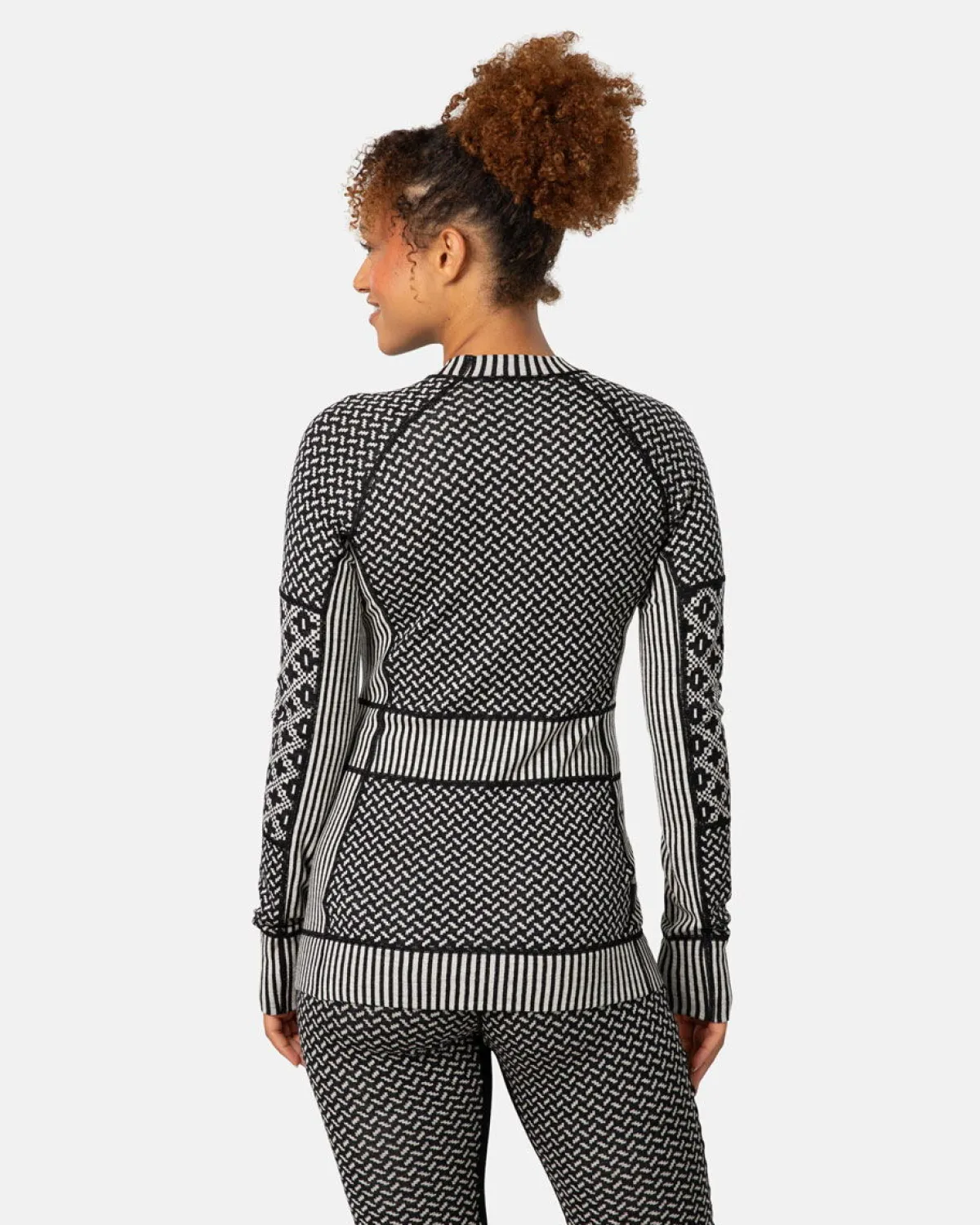 Kari traa Vintertøj|Skitøj-Smekker Merinould Skiundertøjssæt Dame, black Black