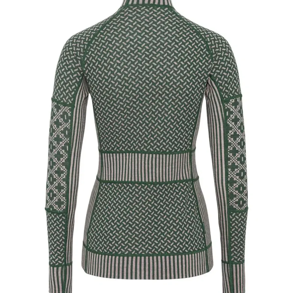 Kari traa Vintertøj|Skitøj-Smekker Merinould Skiundertøjssæt Dame, thyme Thyme