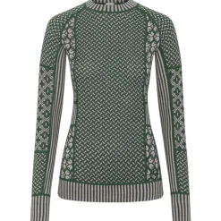 Kari traa Skitøj|Skitøj-Smekker Merinould Skiundertrøje Dame, thyme  Thyme