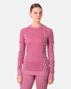 Kari traa Skitøj|Skitøj-Smekker Skiundertrøje Dame, plum  Plum