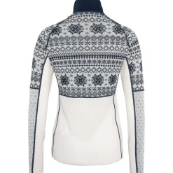 Kari traa Vintertøj|Skitøj-Vilma H/Z Merinould Skiundertøjssæt Dame, nwhite  Nwhite / Royal