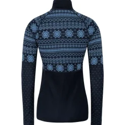 Kari traa Skitøj|Vintertøj-Vilma H/Z Merinould Skiundertøjssæt Dame, sea  Sea