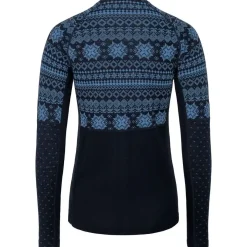 Kari traa Vintertøj|Skitøj-Vilma Merinould Skiundertøjssæt Dame, sea Sea