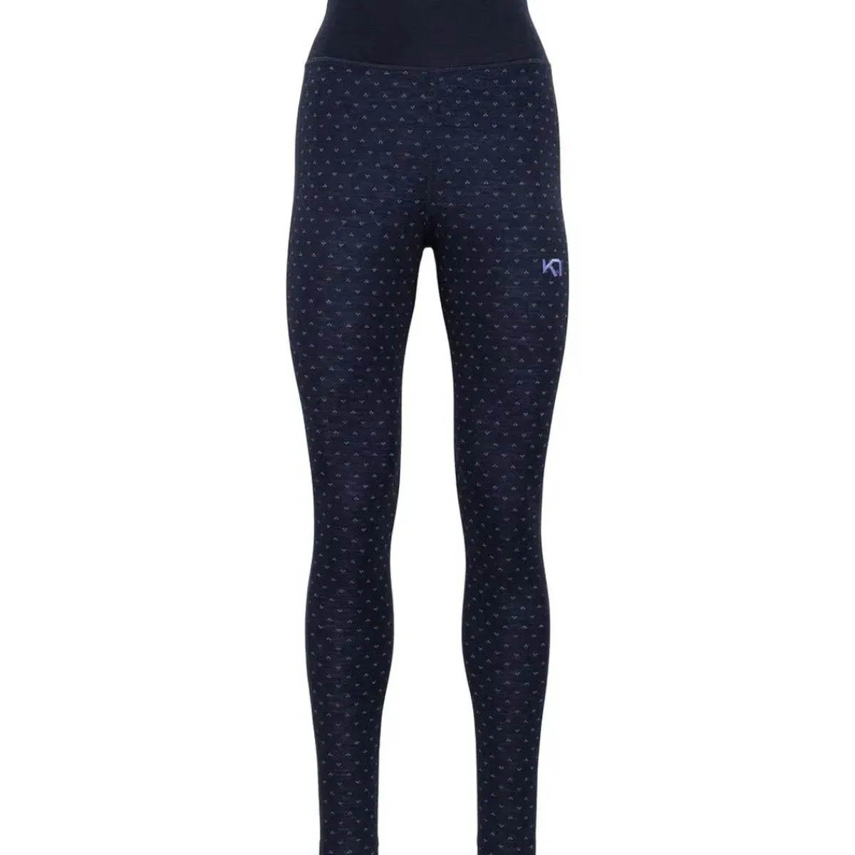 Kari traa Vintertøj|Skitøj-Vilma Merinould Skiundertøjssæt Dame, sea Sea