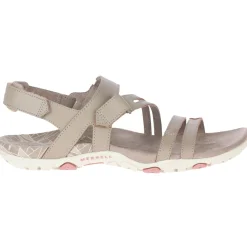 Merrell Fodtøj|Sandaler-Sandspur Rose Convert Sandal Dame  Brindle / Pink