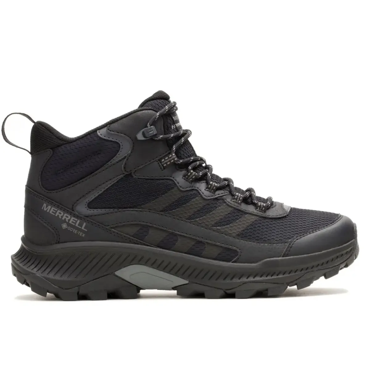 Merrell Fodtøj|Vandresko-Speed Strike 2 Mid Gore-Tex Herrestøvle Black