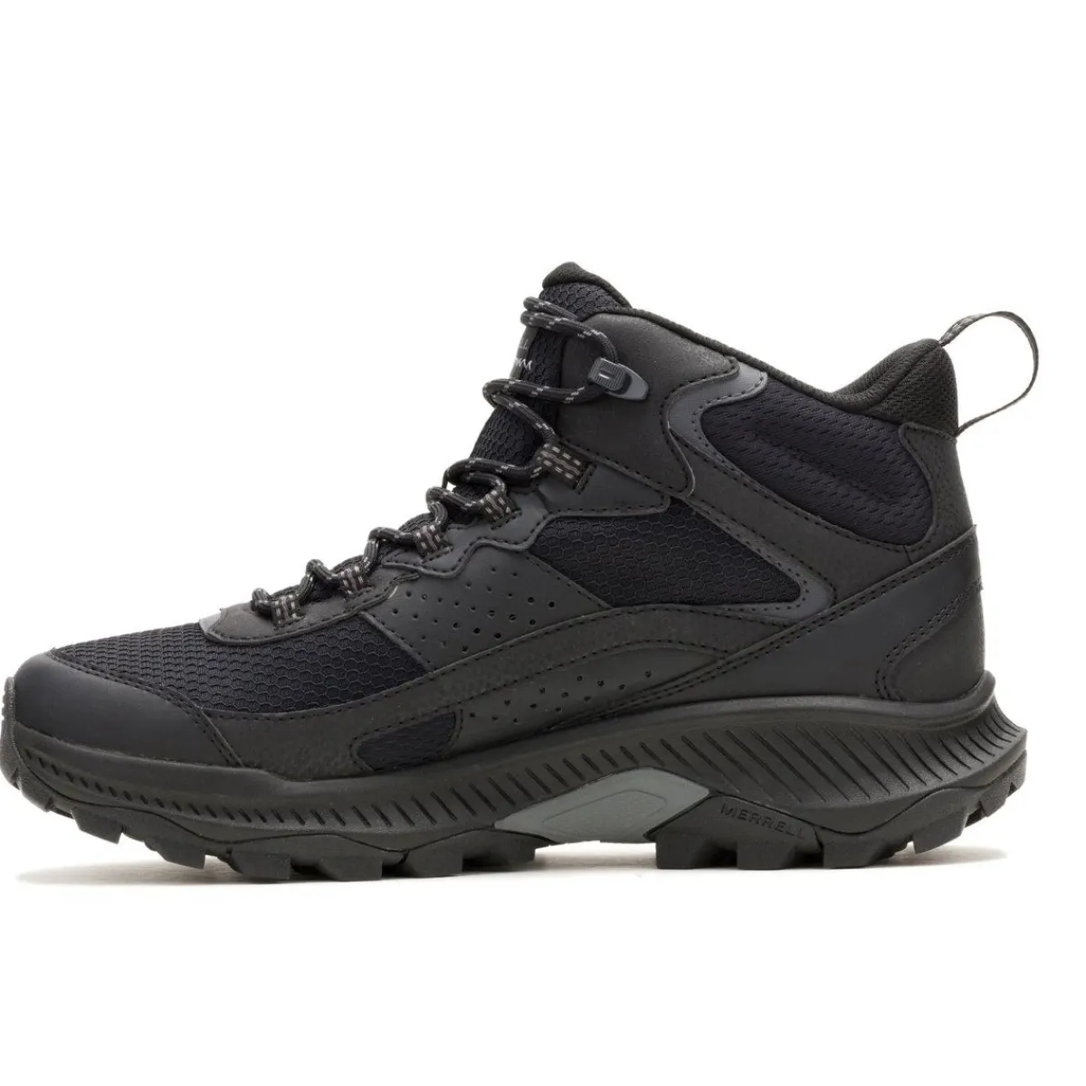 Merrell Fodtøj|Vandresko-Speed Strike 2 Mid Gore-Tex Herrestøvle Black