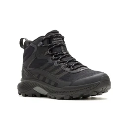 Merrell Fodtøj|Vandresko-Speed Strike 2 Mid Gore-Tex Herrestøvle Black