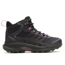 Merrell Fodtøj|Vandrestøvler-Speed Strike 2 Mid Gore-Tex Damestøvle Black