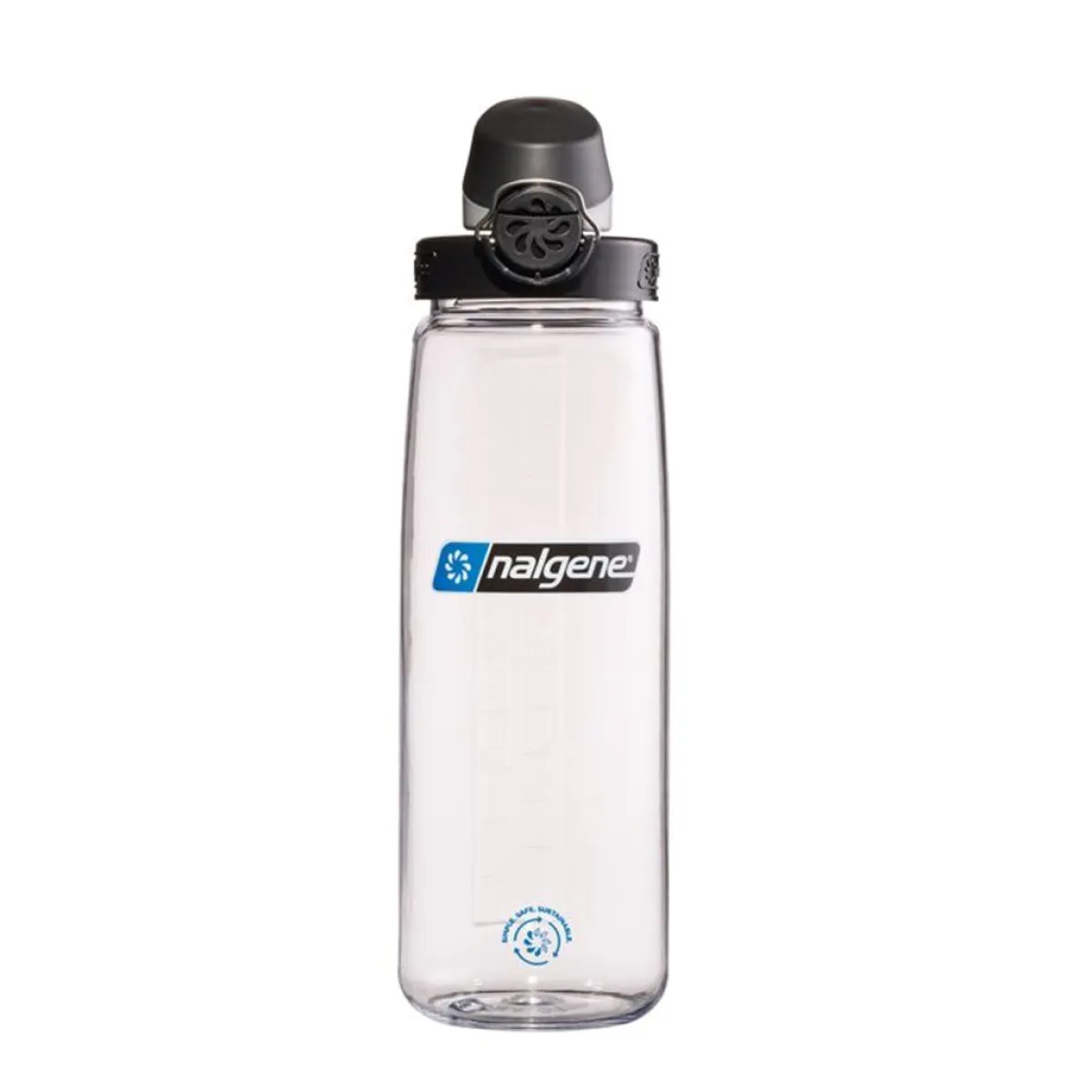 Nalgene Fodboldudstyr|Træningsudstyr-On The Fly Drikkedunk - 650 ml, sort Clear / Black