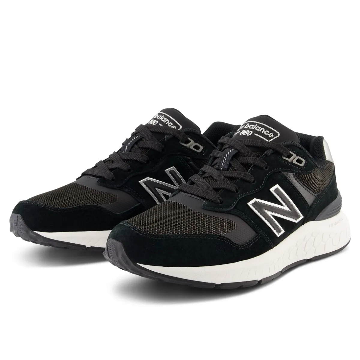 New Balance Fritidssko|Sneakers-880 V6 Walking Damesko Black / Silver Metallic