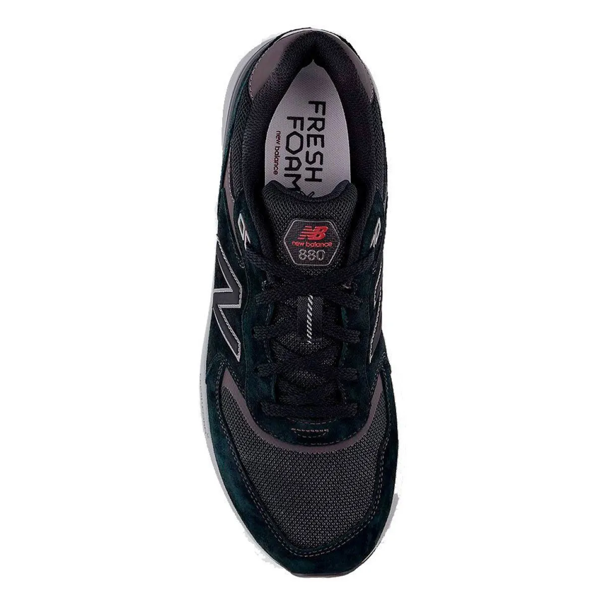 New Balance Fritidssko|Sneakers-880 V7 Walking Herresko BlackNew Balance Fresh Foam Walking 880 v7 har en blød Fresh Foam-mellemsål for ekstra støddæmpning, hvor du har mest brug for det, og hjælper dine fødder med at holde sig komfortable på lange gåture. Med en NDurance-ydersål i gummi er disse vandresko lavet til at være holdbare kilometer efter kilometer, mens ydersålens Walking Strike Path-teknologi hjælper med at guide din fod til jævne skridt.Specifikationer:- Dæmpende Fresh Foam-mellemsål, som er omhyggeligt udviklet til at gøre skoen ekstra let og behagelig- Overdel i ruskind/mesh for holdbarhed og en let fornemmelse- Ydersål af NDurance-gummi leverer overlegen slidstyrke, så skoene holder længere selv i de områder, som bliver slidt allermest- Ydersålen er fremstillet med Walking Strike Path-teknologi, som guider foden gennem hele gangcyklussenDetaljer