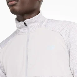 New Balance Beklædning|Løbetøj-Athletics Heat Grid Half-Zip Midlayer Herre