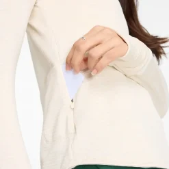 New Balance Beklædning|Løbetøj-Athletics Heat Grid Half-Zip Midlayer Dame