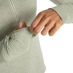 New Balance Beklædning|Løbetøj-Athletics Heat Grid Half-Zip Midlayer Dame