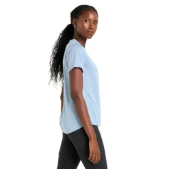 New Balance Træningstøj|Løbetøj-Athletics Løbe T-Shirt Dame  Dusk Shower Heather