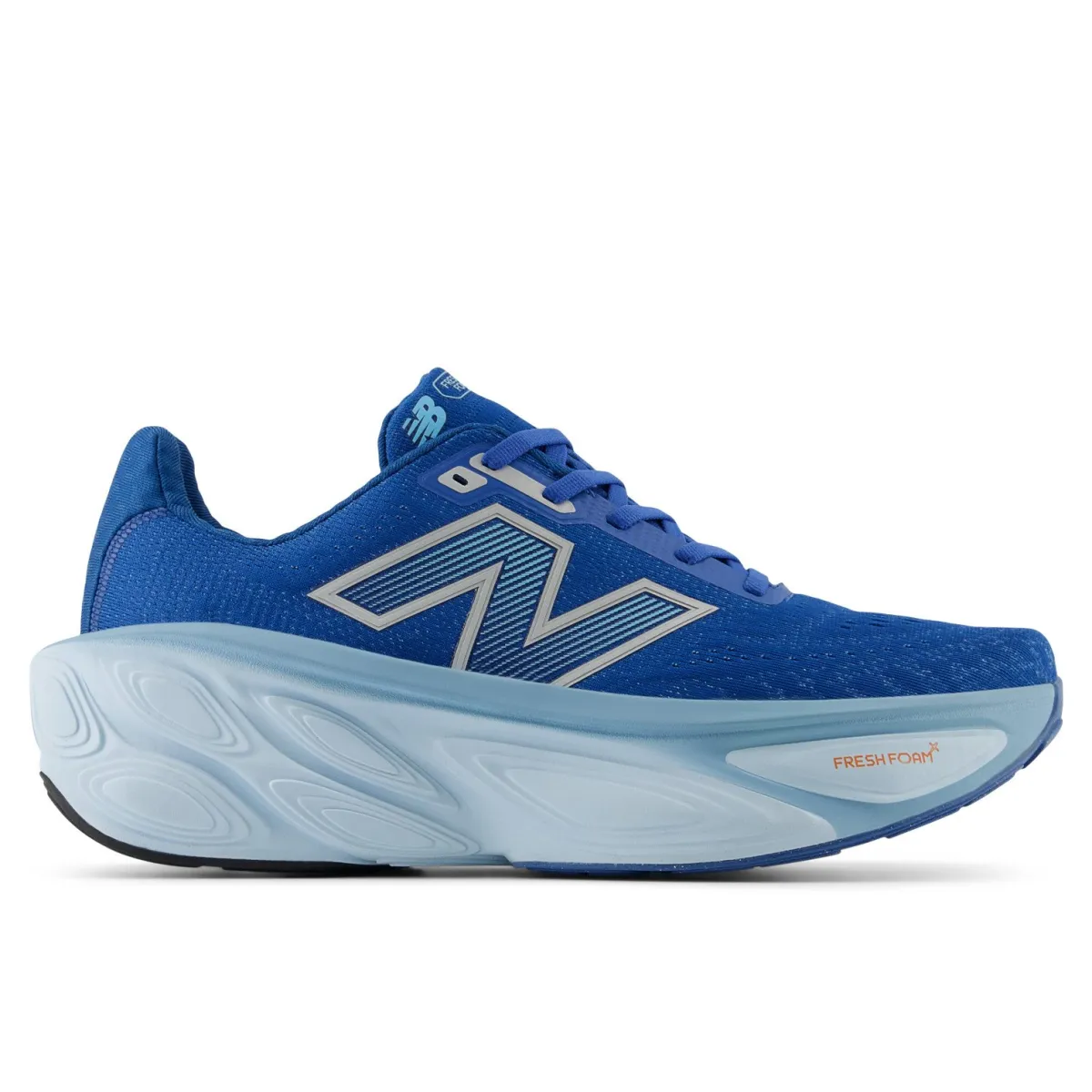 New Balance Løbesko|Løbesko-Fresh Foam X More Version 5 Løbesko Herre Blue Agate / Quarry Blue