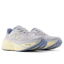 New Balance Løbesko|Løbesko-Fresh Foam X More Version 5 Løbesko Dame Pearl Grey / Dusk Shower / Calcium