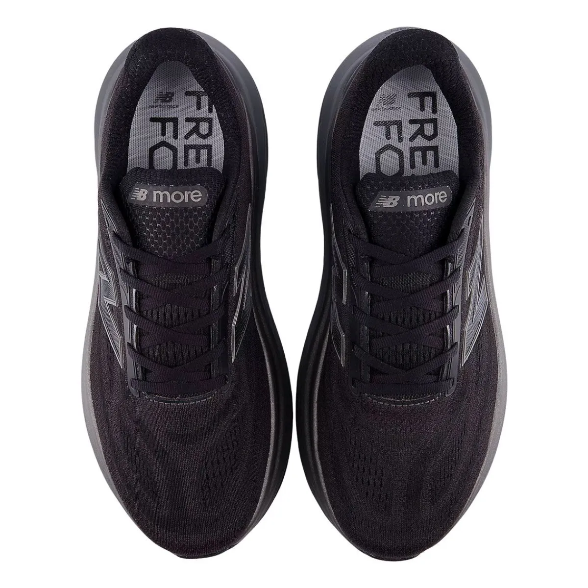 New Balance Løbesko|Løbesko-FreshFoam More v6 Løbesko Herre Black / Castlerock / Black Metallic