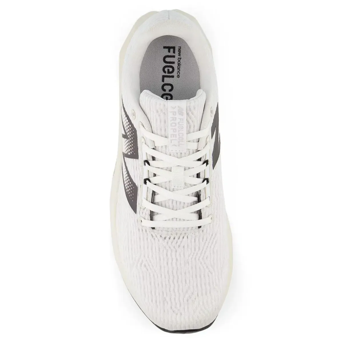 New Balance Løbesko|Løbesko-FuelCell Propel v5 Løbesko Herre White / Black Cement / Linen