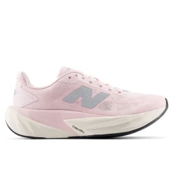 New Balance Løbesko|Løbesko-FuelCell Rebel v5 Løbesko Dame Pink Granite / Silver Metallic / Linen