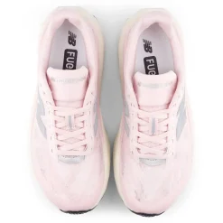 New Balance Løbesko|Løbesko-FuelCell Rebel v5 Løbesko Dame  Pink Granite / Silver Metallic / Linen