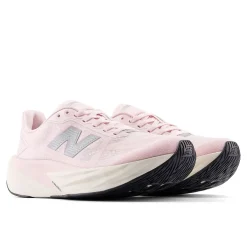 New Balance Løbesko|Løbesko-FuelCell Rebel v5 Løbesko Dame  Pink Granite / Silver Metallic / Linen