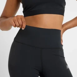 New Balance Træningstøj|Løbetøj-Harmony High Rise Løbetights Dame  Black