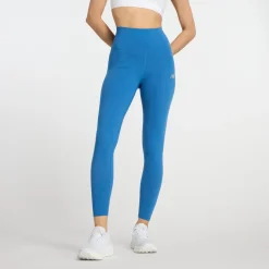 New Balance Træningstøj|Løbetøj-Harmony High Rise 25'' Tights Dame  Blue Agate