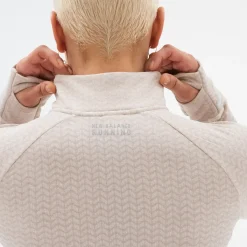 New Balance Løbetøj|Outdoortøj-Heat Grid Half Zip Dame, sea salt Sea salt heatherMateriale: