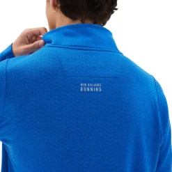 New Balance Træningstøj|Løbetøj-Heat Grid Half Zip Herre, blå  BlåMateriale: