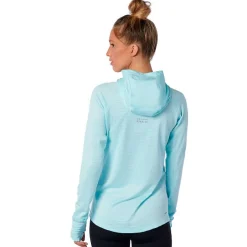 New Balance Træningstøj|Løbetøj-Heat Grid Hoodie Dame, lyseblå Pale Blue Chill HeatherMateriale: 95% Polyester 4.5% ElastanLøbetrøje designet til det kølige vejr. Med stretch for komfort. Specifikationer:- NB HEAT hurtigtørrende teknologi holder dig varm og holder fugt væk- Atletisk pasform, perfekt til aktiv bevælgese- Lange ærmer med tommelfingerhuller for en behagelig pasform- En kængurulomme m/lynlås til opbevaring af f.eks mobilDetaljer