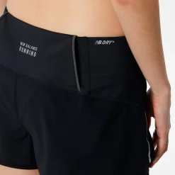 New Balance Løbetøj|Træningstøj-Impact Run 2 in1 Short Dame  Black