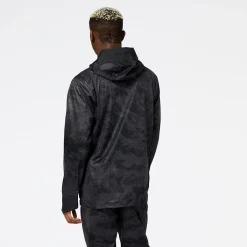 New Balance Løbetøj|Løbetøj-Impact Run AT Waterproof Løbejakke Herre Black