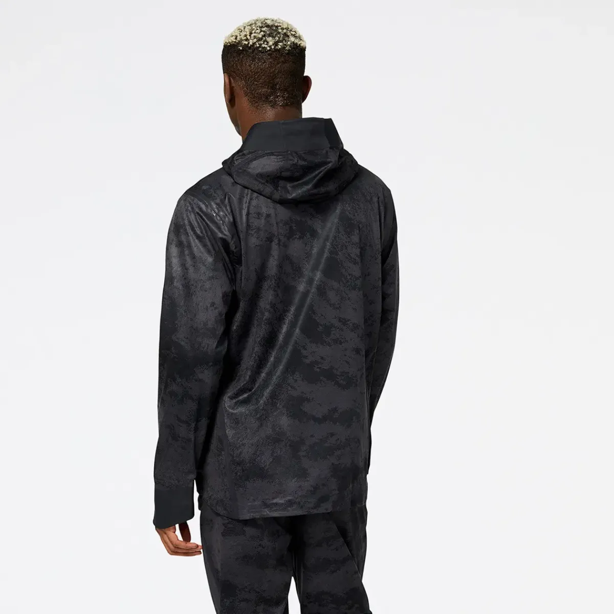 New Balance Løbetøj|Løbetøj-Impact Run AT Waterproof Løbejakke Herre Black