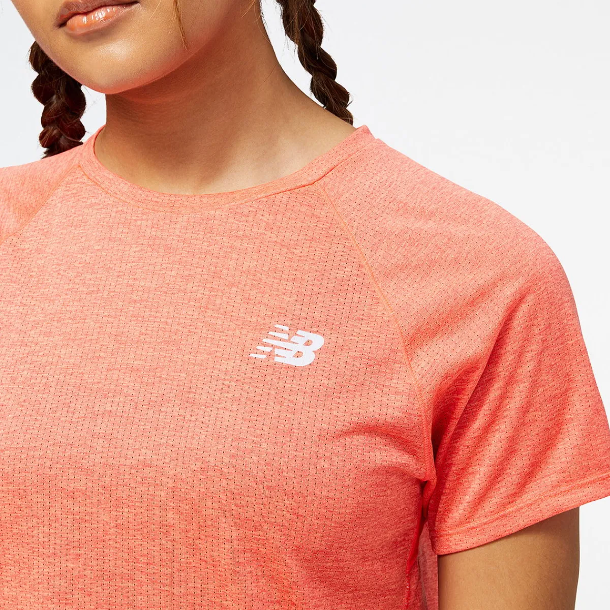 New Balance Træningstøj|Løbetøj-Impact Run T-shirt Dame