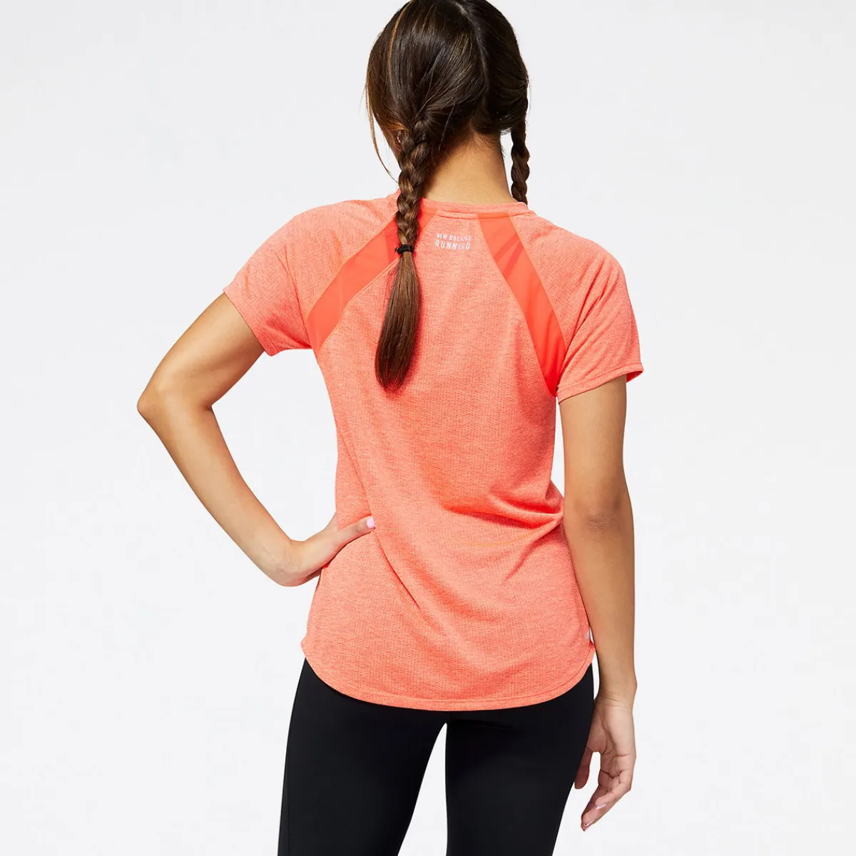 New Balance Træningstøj|Løbetøj-Impact Run T-shirt Dame