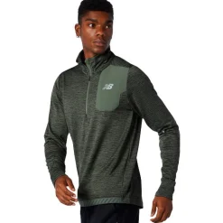 New Balance Løbetøj|Løbetøj-Impact Thermal Midlayer Herre, grøn