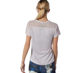 New Balance Løbetøj|Træningstøj-Printed Impact Run T-shirt Dame