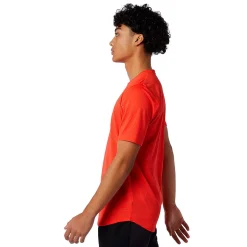 New Balance Træningstøj|Løbetøj-Q Speed Fuel T-shirt Herre  Ghost Pepper