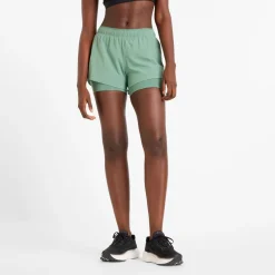 New Balance Træningstøj|Løbetøj-RC 2-in-1 3" Shorts Dame  Dark Juniper