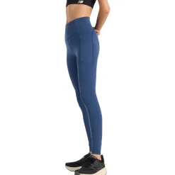 New Balance Træningstøj|Løbetøj-Sleek Pocket High Waist Træningstights Dame