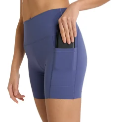 New Balance Løbetøj|Træningstøj-Sleek Pocket High Rise 6 Inch Shorts Dame