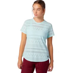 New Balance Træningstøj|Løbetøj-Speed Jacquard T-shirt Dame  Mint