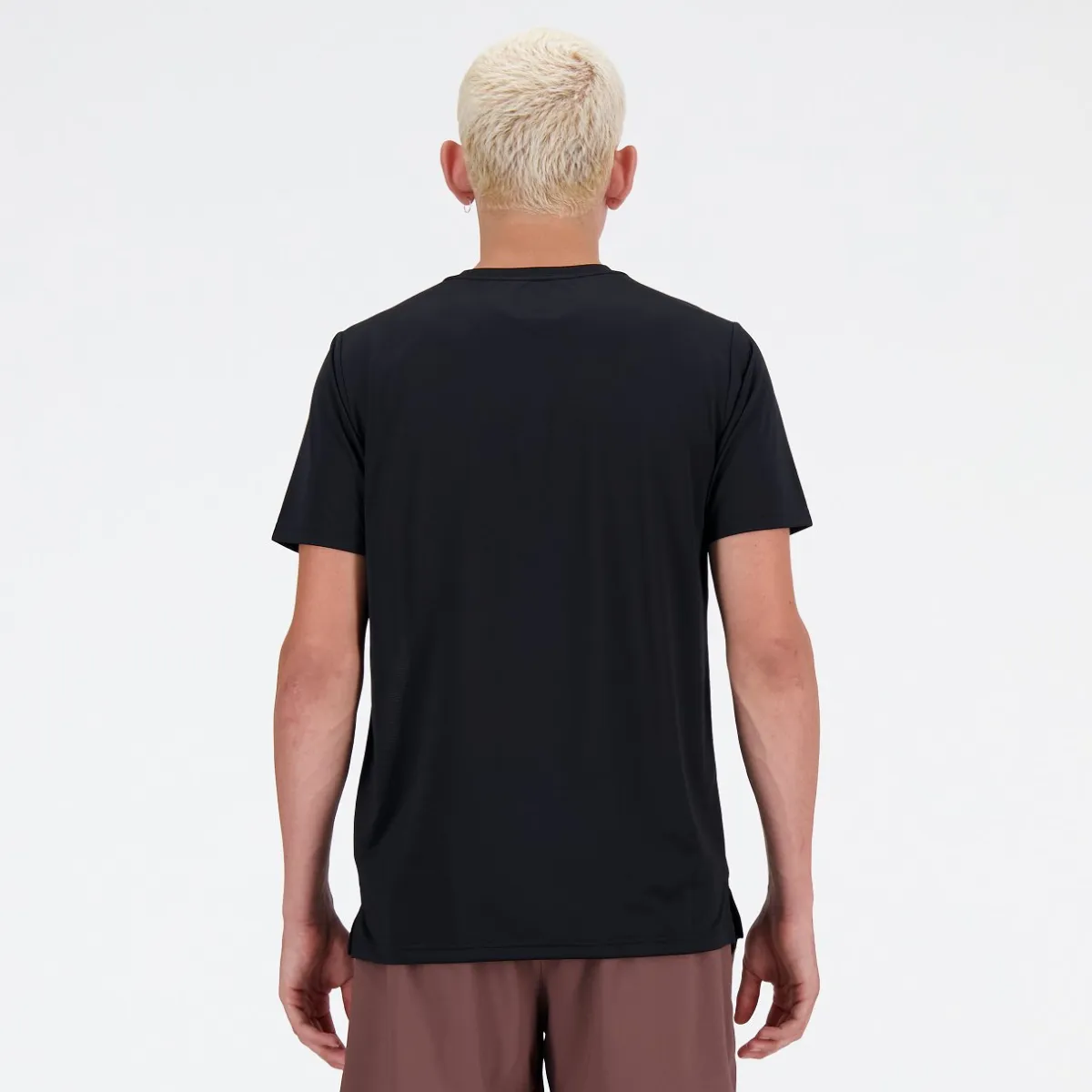 New Balance Træningstøj|Løbetøj-Sport Essentials T-Shirt Herre Black