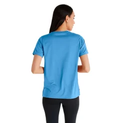 New Balance Træningstøj|Løbetøj-Sport Essentials T-Shirt Dame  Blue Agate